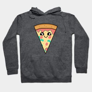 Pizza Slice Kawaii-Style Hoodie